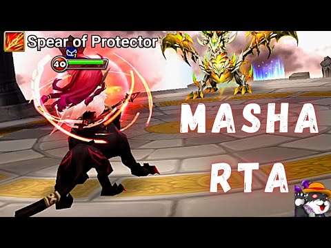 The Power Of Masha (Fire Beast Rider) In Special League RTA  Summoners War