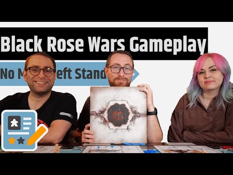 Black Rose Wars Revised Edition Gameplay - Destruction Reigns Supreme!