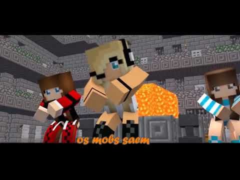 MINECRAFT ANIMATION PARÓDIA Kevinho e Simone & Simaria   Ta Tum Tum