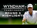 Wyndham Championship Round 3: Glover, Horschel Share Co-Lead, Justin Thomas on BRINK I HIGHLIGHTS
