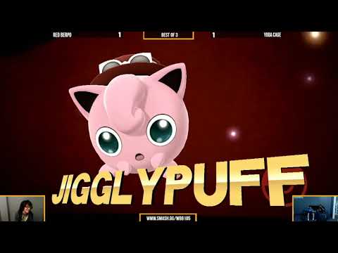 WBB #105 | Yoda Cage (Morton) vs Red Berpo (Jigglypuff) - Losers Semi Finals - Smash 4 Low Tiers