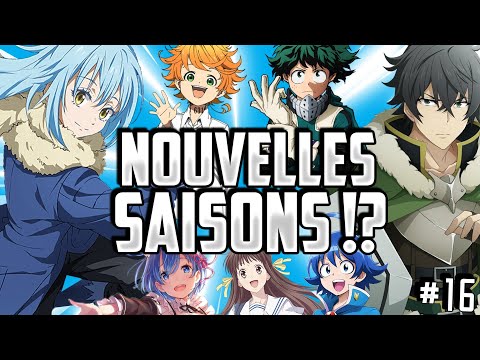 ANIMENEWS N°16 : La SAISON 2 de RISING OF SHIELD HERO et SUITE MHA, RE ZERO (Octobre~Novembre 2020)