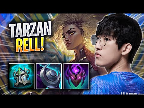 TARZAN IS A GOD WITH RELL! - LNG Tarzan Plays Rell JUNGLE vs Sejuani! | Season 2023