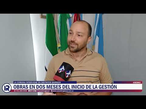 Obras y mejoras en Pueblo Andino