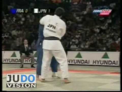 JUDO 1999 World Championships: Shinichi Shinohara 篠原 信 (JPN) - Jerome Dreyfus (FRA)