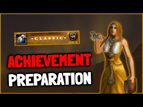 WOTLK Classic Achievement Preparations