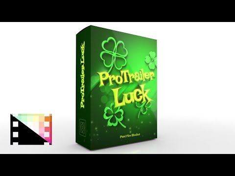 ProTrailer Luck - Professional Luck Inspired Trailer Titles for FCPX - Pixel Film Studios