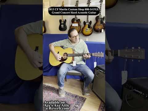 2013 CF Martin Custom Shop 000-14 FGL w/ OHC, Pro Setup, BEAUTIFUL Auditorium/ Grand Concert Sized Acoustic Guitar~~ GOLDEN ERA REPLICA INSTRUMENT *See our Video!* image 26