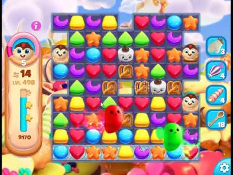 Cookie Jam Blast Level 498 - NO BOOSTERS 🍪 | SKILLGAMING ✔️