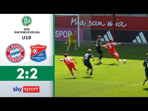 Derby in der Nachwuchsliga | FC Bayern München - SpVgg Unterhaching | U 19-DFB-Nachwuchsliga 2024/25