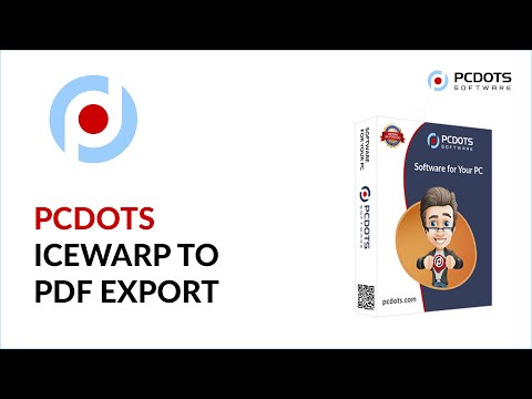 PCDOTS IceWarp Converter video tutorial, click to play