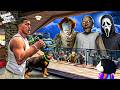 Franklin Shinchan Attack Jason And Pennywise In Los Santos GTA 5