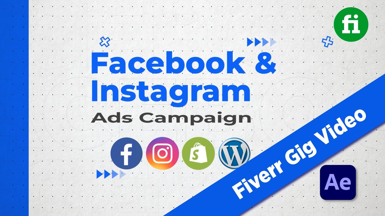 Fiverr Gig Video Make on After Effect, Motion Graphics
