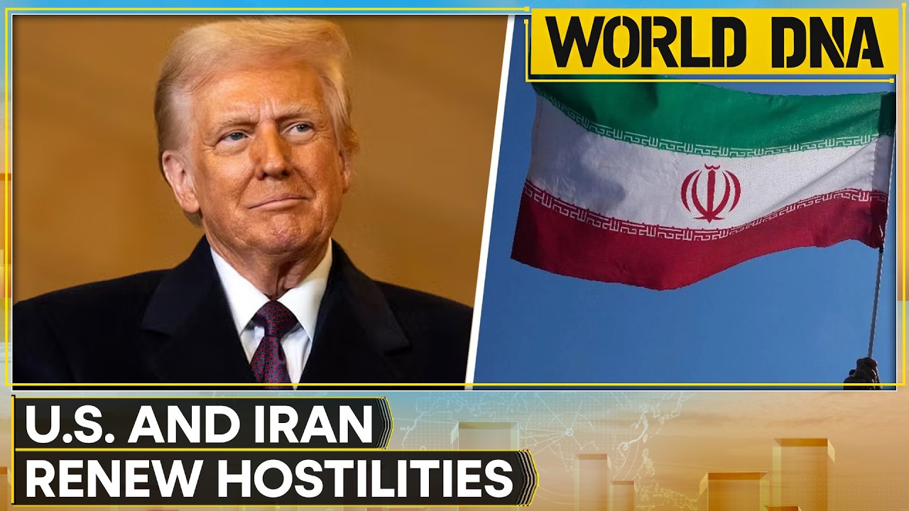 US-Iran Conflict Escalates In Persian Gulf: Trump Strikes Iran Launchers On Larak Island | World DNA