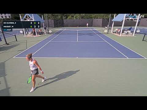 De Oliveira Emily v Maquet Margaux - ITA Women's All-American Championships - 01.10.23