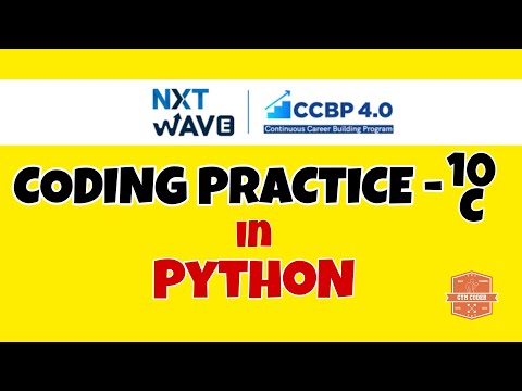 Coding Practice 10c Python Nxtwave Ccbp Code Solutions By Gym Coder Python Cp Series