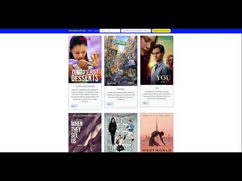 Entertainment Hub Demo