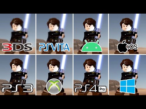 Lego Star Wars The Force Awakens (2016) 3DS vs Vita vs Android vs iOS vs PS3 vs XBOX360 vs PS4 vs PC