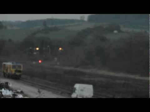 37610/37608 6c53 Crewe - Sellafield flasks 21st December 2012