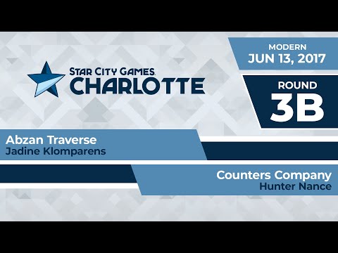 SCGCHAR: Round 3b - Jadine Klomparens vs Hunter Nance | Modern