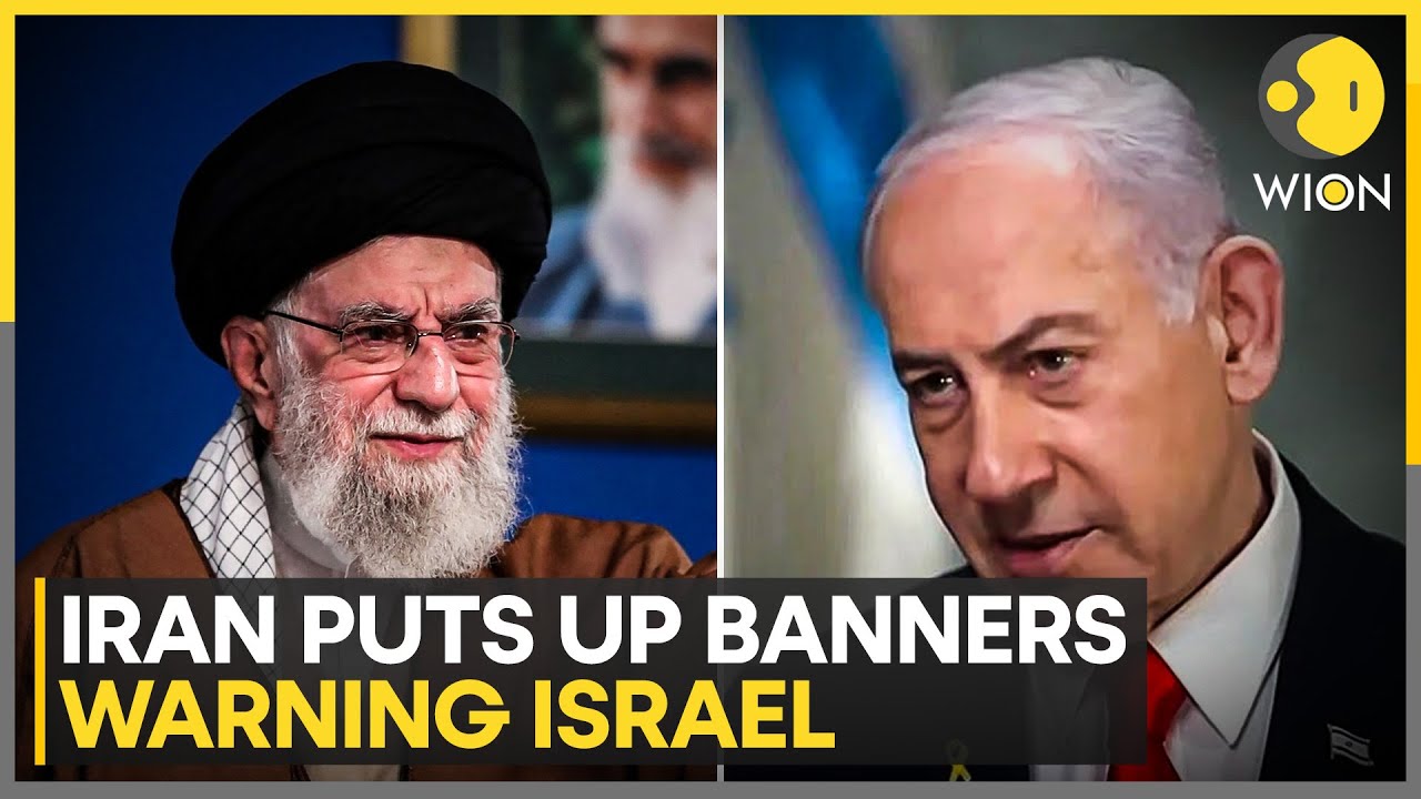 Iran-Israel Tensions: Iranian Banners Show Israeli Sites Targeted In June | WION