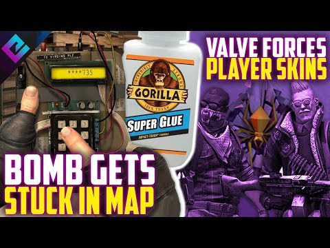 Bomb STUCK in CSGO Map, Valve Forces Skins, CLOUD9 STUNNING for Katowice