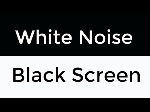Smooth White Noise - Black Screen - No Ads - 10 hrs - Perfect Baby Sleep Aid - White Noise For Sleep