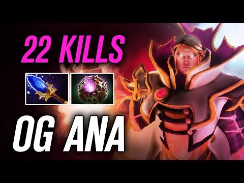 OG ana • Invoker • 22 Kills • 9K MMR — Pro MMR