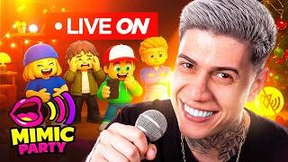 JOGANDO MIMIC PARTY PELA PRIMEIRA VEZ! VEM PRA RESENHA COM O GOTI! 🔴 YURI AO VIVO 🔴 +18