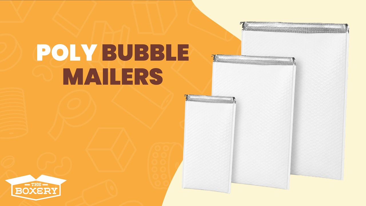 Youtube Video LUX Poly Bubble Mailers