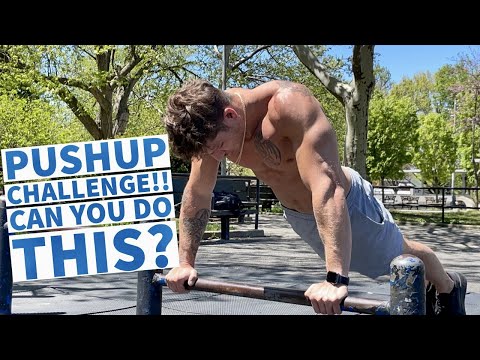 The HARDEST pushup set for INSANE chest gains | Can you complete this PUSHUP CHALLENGE?