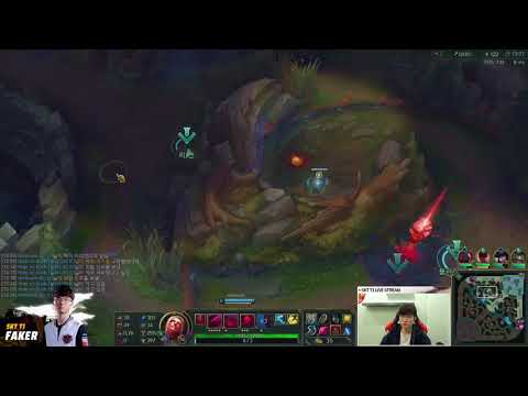 Vladimir Main // Faker Vladimir vs taliyah mid // (Korean Rank) // Faker stream Gameplay 8.8