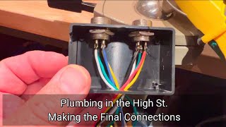 191. Plumbing in the High St. Making the Final Connections