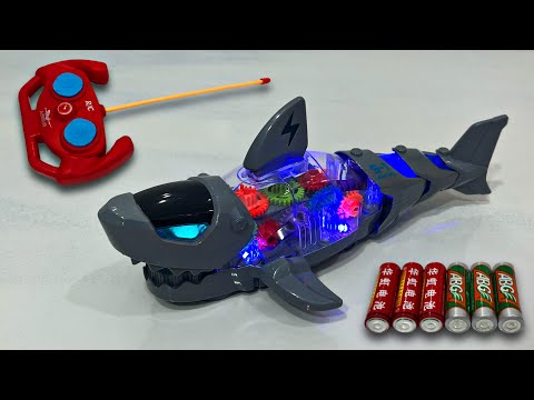 Unboxing Gear Robot Shark, 27Mhz RC Monster Off Road Vehicle,, Dancing Duck, RC Ambulance, Police