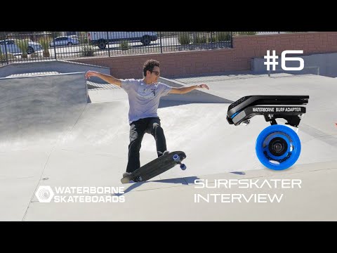 Surfing and Skating Pro Aaron Brockert Tests Out the Waterborne Taurus FIN Surfskate #6