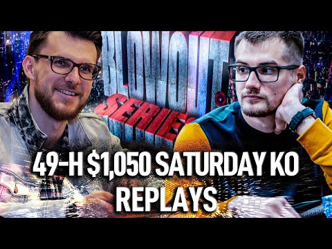 BLOWOUT SERIES $1K KO papan9_p$ | twirlpro | ThePateychuk | Jamil11 Final Table Poker Replays