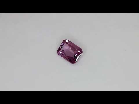 Pink Spinel, octagon cut, 1.32 ct Video