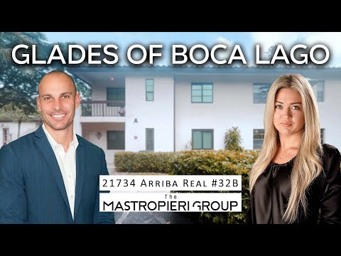 Boca Raton Condo Tour | Glades of Boca Lago | 21734 Arriba Real 32B