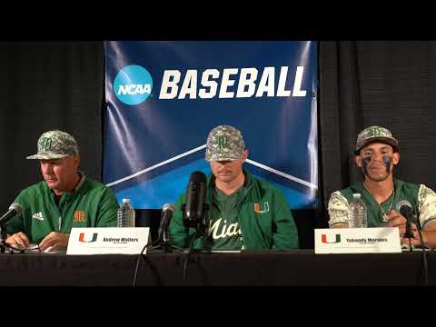 Post-Game Press Conference - Miami Vs. Texas (Game 2) in NCAA Tournament