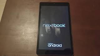 how to hard reset or factory reset nextbook tablet