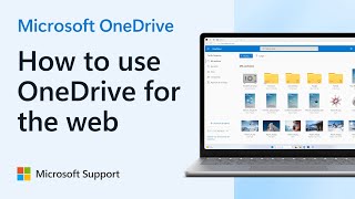 How to use the OneDrive web app | Microsoft