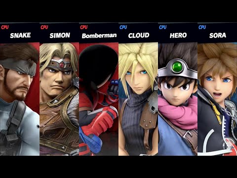 Super Smash Bros. Ultimate - Konami vs Square Enix