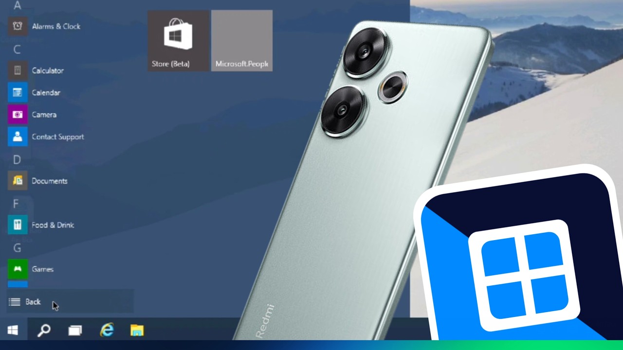 Emulate Windows 10 build 10051 on Android phones with Vectras VM