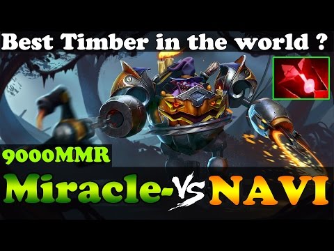 Miracle- 9000MMR Best timber in the world ? vs NAVI - Grand Finals - DreamLeague Dota 2