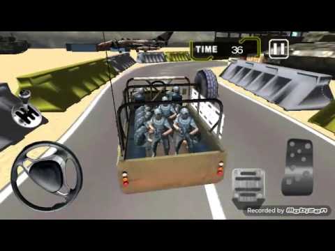 OffRoad Military Jeep Driving 4x4 Video