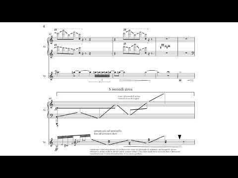 Michele Di Virgilio, "Stoichèia" for Harp and Cello