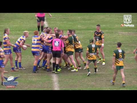 2016 Newcastle RL Round 13 - Under 19s Highlights - Lakes United Seagulls v Macquarie Scorpions