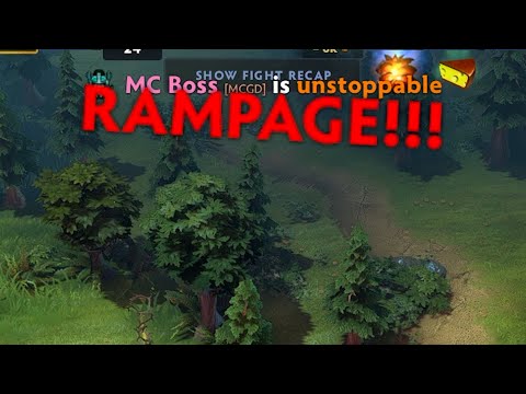Miracle Phantom Assassin + Lycan Wolf Bite = Rampage | DOTA 2