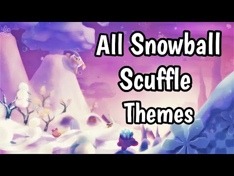 Kirby - All Snowball Scuffle Themes