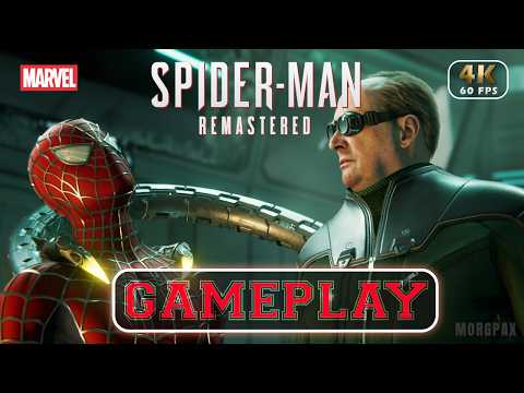 Marvel’s Spider-Man Remastered Walkthrough Vs Doctor Octopus PC FULL GAME 4K 60FPS No Commentary